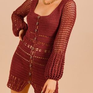 MAIYO LONDON CROCHET DRESS *NWOT